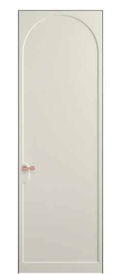 Дверь межкомнатная 7503 ММБ. Цвет Матовый молочно-белый. Материал Гладкая эмаль. Коллекция Softform. Картинка.