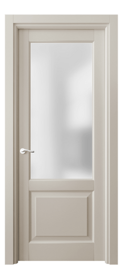 Дверь межкомнатная 0740 БСБЖ САТ. Цвет Бук светло-бежевый. Материал Массив бука эмаль. Коллекция Lignum. Картинка.