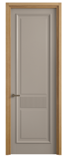 Дверь межкомнатная 6717 ББСК. Цвет Бук бисквитный. Материал Массив бука эмаль. Коллекция Charm. Картинка.