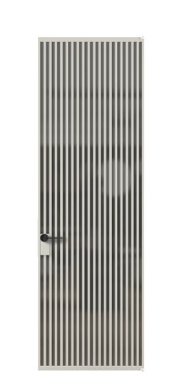 Межкомнатная дверь АЛПЛ040.06 АТСР Серый сатин триплекс. Цвет Алюминий тёплый серый. Материал Алюминий в эмали. Коллекция Formato. Фото. Дверь межкомнатная АЛПЛ040.06 АТСР Серый сатин триплекс. Цвет Алюминий тёплый серый. Материал Алюминий в эмали. Коллекция Formato. Картинка.