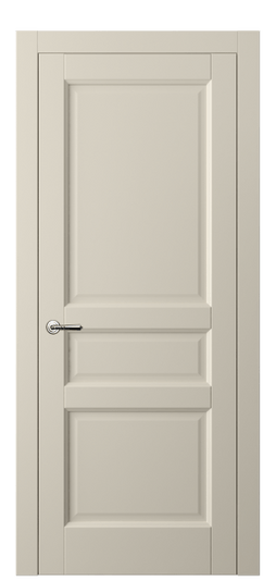 Дверь межкомнатная 1431 ПЭСБ. Цвет ПЭТ светло-бежевый. Материал ПЭТ. Коллекция Galant. Картинка.