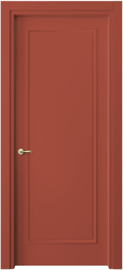 Дверь межкомнатная 8101 NCS S 3040-Y80R. Цвет NCS NCS S 3040-Y80R. Материал Гладкая эмаль. Коллекция Paris. Картинка.