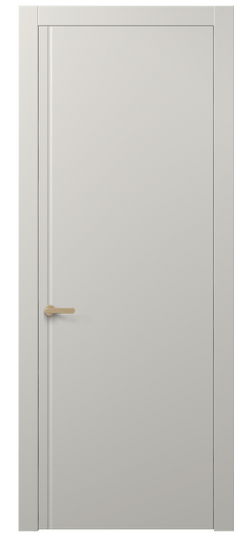 Дверь межкомнатная АКП 8644 МТСР. Цвет Матовый тёплый серый. Материал Гладкая эмаль. Коллекция Alba. Картинка.