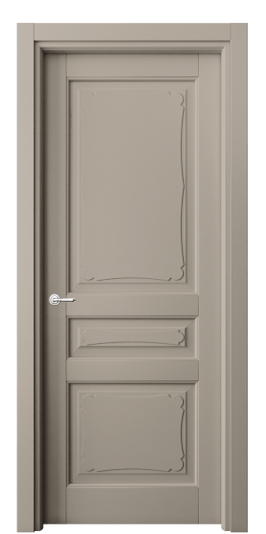 Дверь межкомнатная 6325 МБСК. Цвет Матовый бисквитный. Материал Гладкая эмаль. Коллекция Тоскана Элегантэ. Картинка.