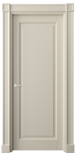 Дверь межкомнатная 6301 ББСР. Цвет Бук бежево-серый. Материал Массив бука эмаль. Коллекция Toscana Plano. Картинка.