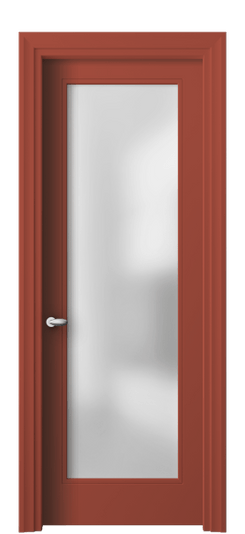 Дверь межкомнатная 8502 NCS S 3040-Y80R САТ. Цвет NCS NCS S 3040-Y80R. Материал Гладкая эмаль. Коллекция Esse. Картинка.