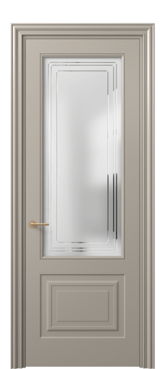 Межкомнатная дверь 8452 МБСК Сатин с гравировкой Mascot. Цвет Матовый бисквитный. Материал Гладкая эмаль. Коллекция Mascot. Фото. Дверь межкомнатная 8452 МБСК Сатин с гравировкой Mascot. Цвет Матовый бисквитный. Материал Гладкая эмаль. Коллекция Mascot. Картинка.