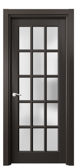 Межкомнатная дверь 0708 ДАН САТ. Цвет Дуб антрацит. Материал Массив дуба эмаль. Коллекция Lignum. Фото. Дверь межкомнатная 0708 ДАН САТ. Цвет Дуб антрацит. Материал Массив дуба эмаль. Коллекция Lignum. Картинка.