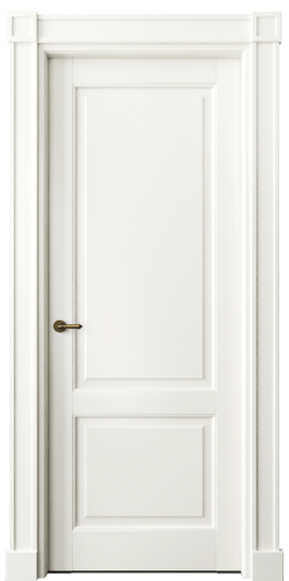 Дверь межкомнатная 6303 БЖМ. Цвет Бук жемчуг. Материал Массив бука эмаль. Коллекция Toscana Plano. Картинка.