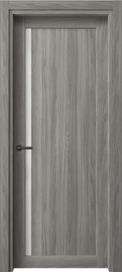 Дверь межкомнатная 2110 ИМЯ САТ. Цвет Имбирный ясень. Материал Сиплекс ламинатин. Коллекция Нео. Картинка.