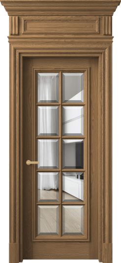 Дверь межкомнатная 7310 ДМС.М ПРОЗ Ф. Цвет Дуб мускатный матовый. Материал Массив дуба матовый. Коллекция Antique. Картинка.