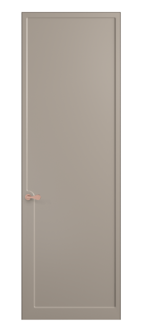Дверь межкомнатная 7502 МБСК. Цвет Матовый бисквитный. Материал Гладкая эмаль. Коллекция Софтформ. Картинка.